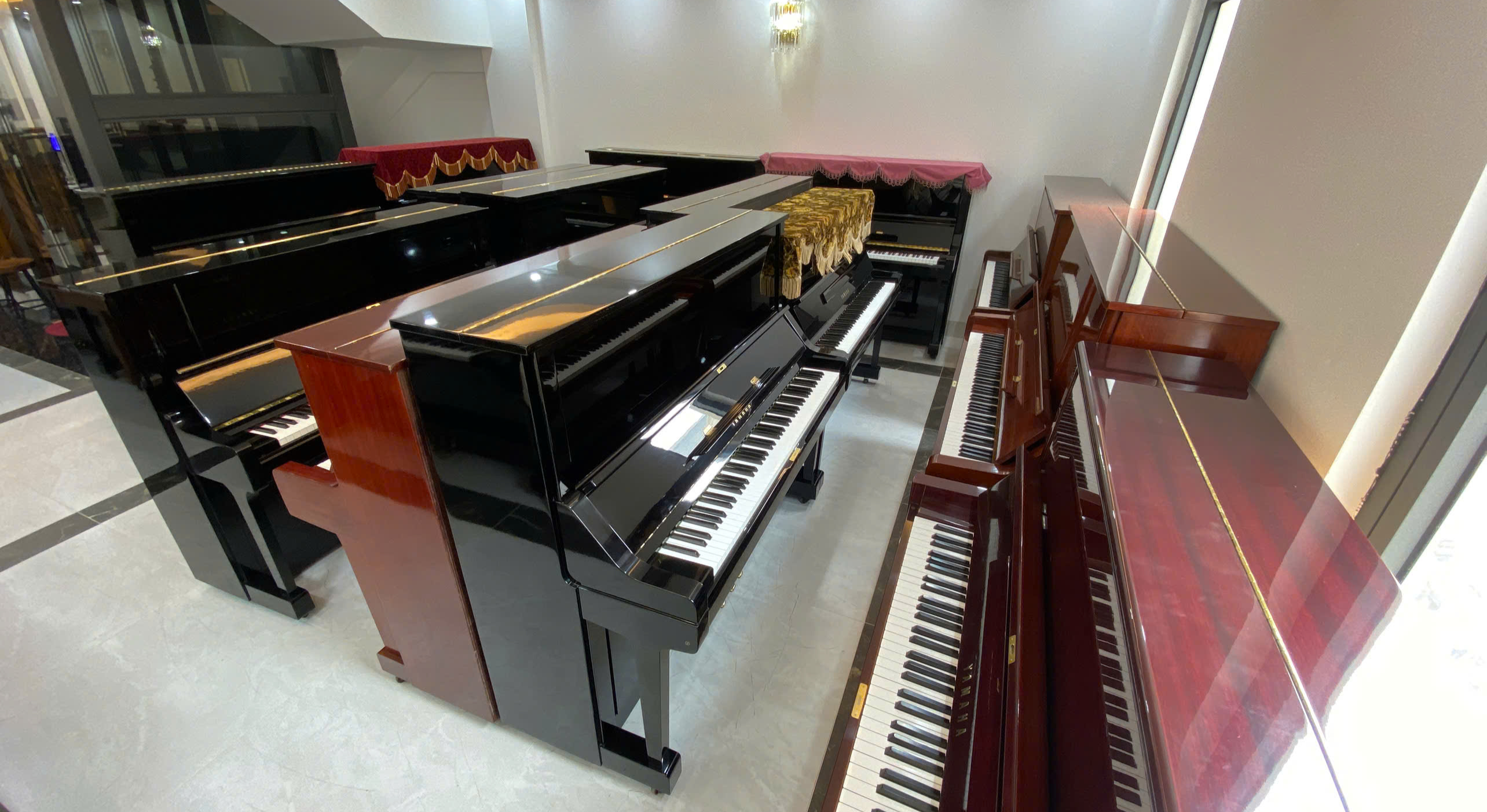 Đàn piano Yamaha U1H nội địa Nhật tại showroom Piano Japan Long Biên