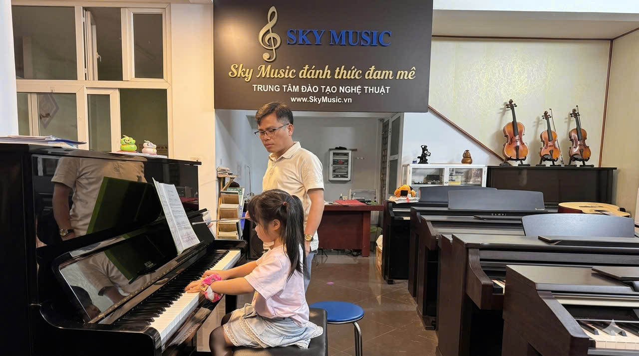 Top 3 trung tâm dậy piano cho bé